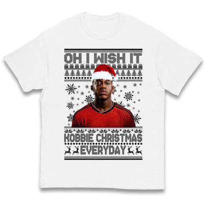 Kobbie Mainoo Christmas Kids T Shirt