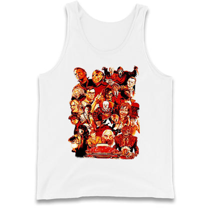 Horror Characters Halloween Tank Top