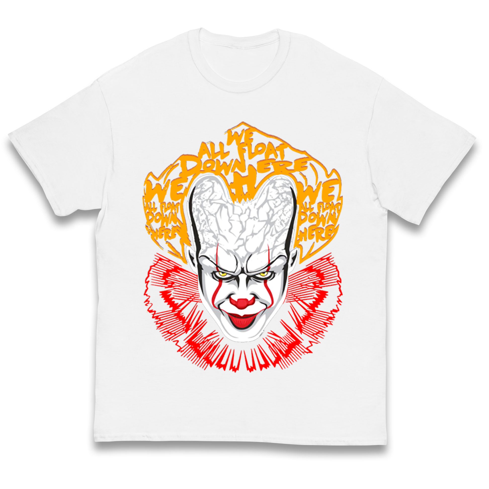 Pennywise Scary Clown Halloween T Shirt
