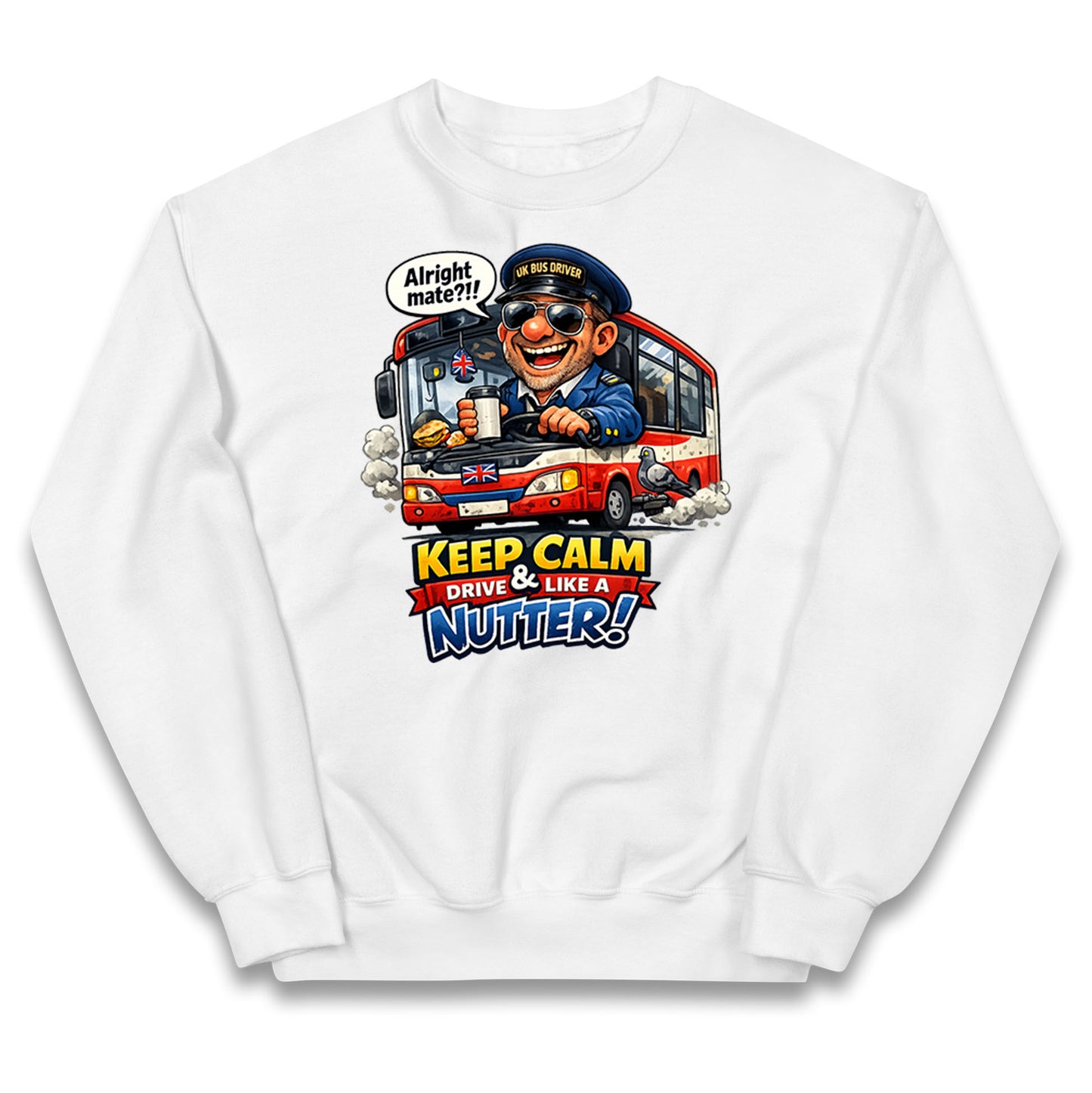  Bus Driver Job Kids Jumper