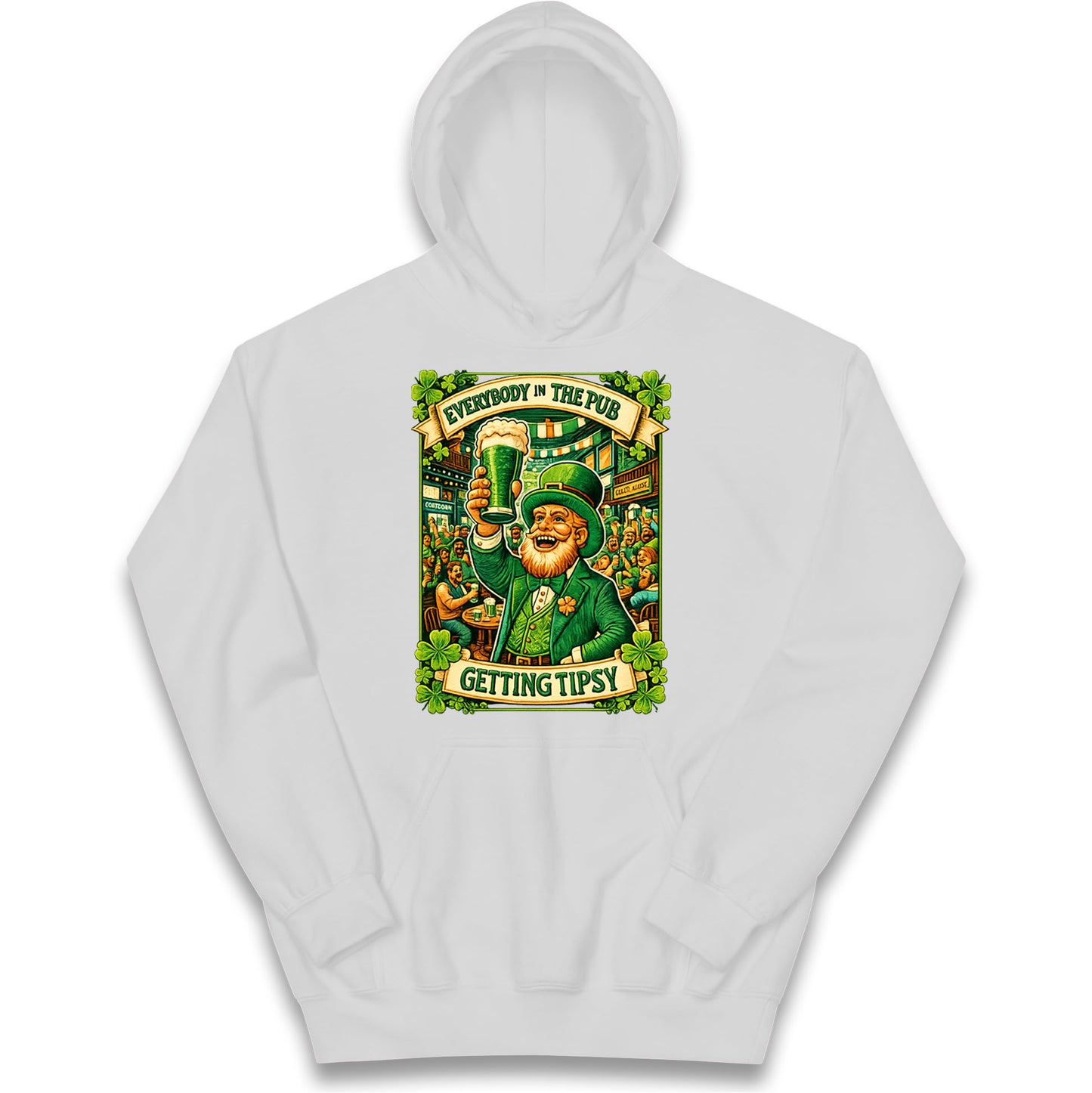 Everybody In The Pub Getting Tipsy Kids Hoodie