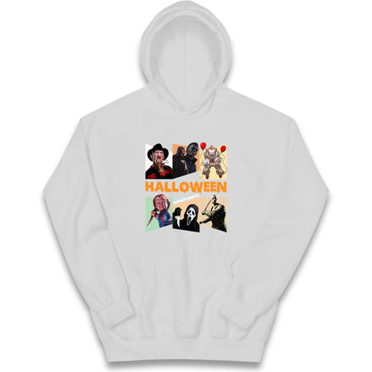 Horror Characters Halloween Horror Nights Kids Hoodie