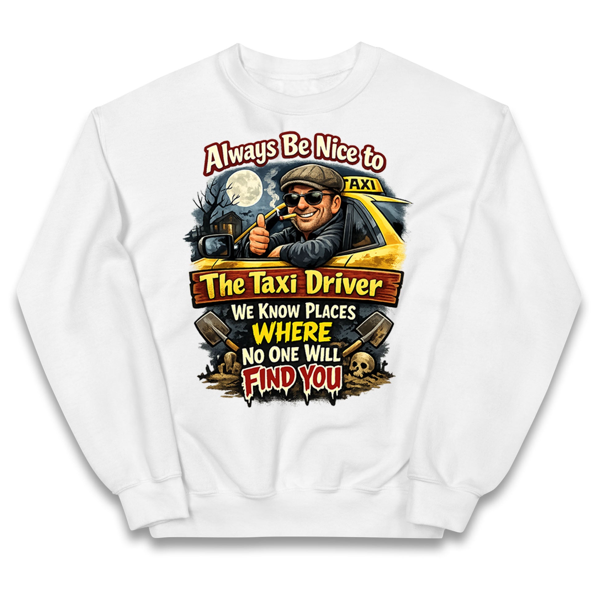 Taxi Driver Kids Jumper