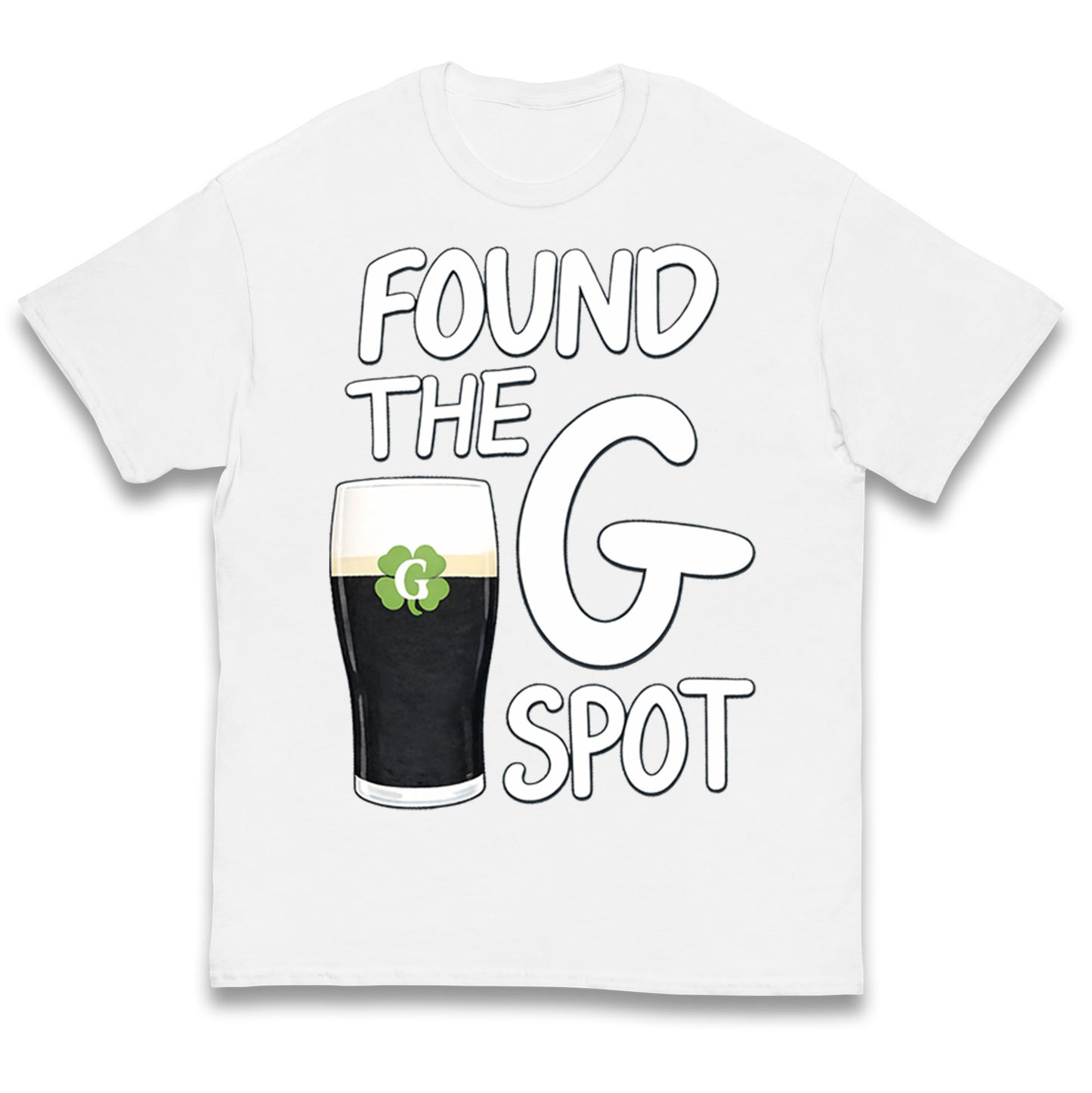 Found The G Spot Guinness Kids T Shirt