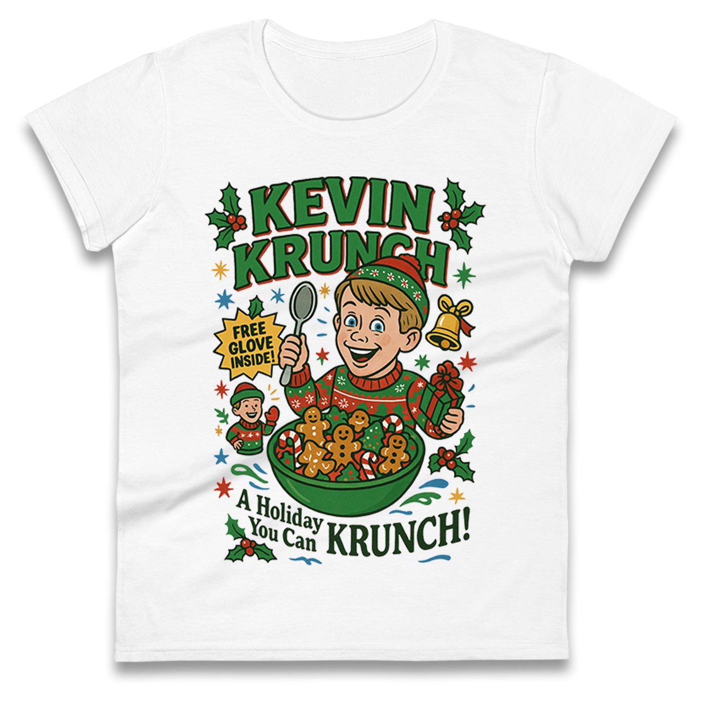 Kevin Home Alone Ladies T Shirt