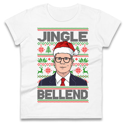 Keir Starmer Jingle Bell End Christmas Ladies Shirt
