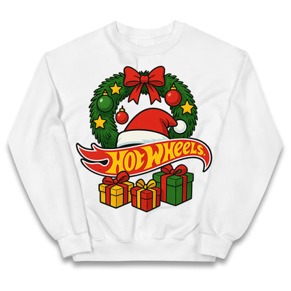 Hotwheels Christmas Kids Jumper