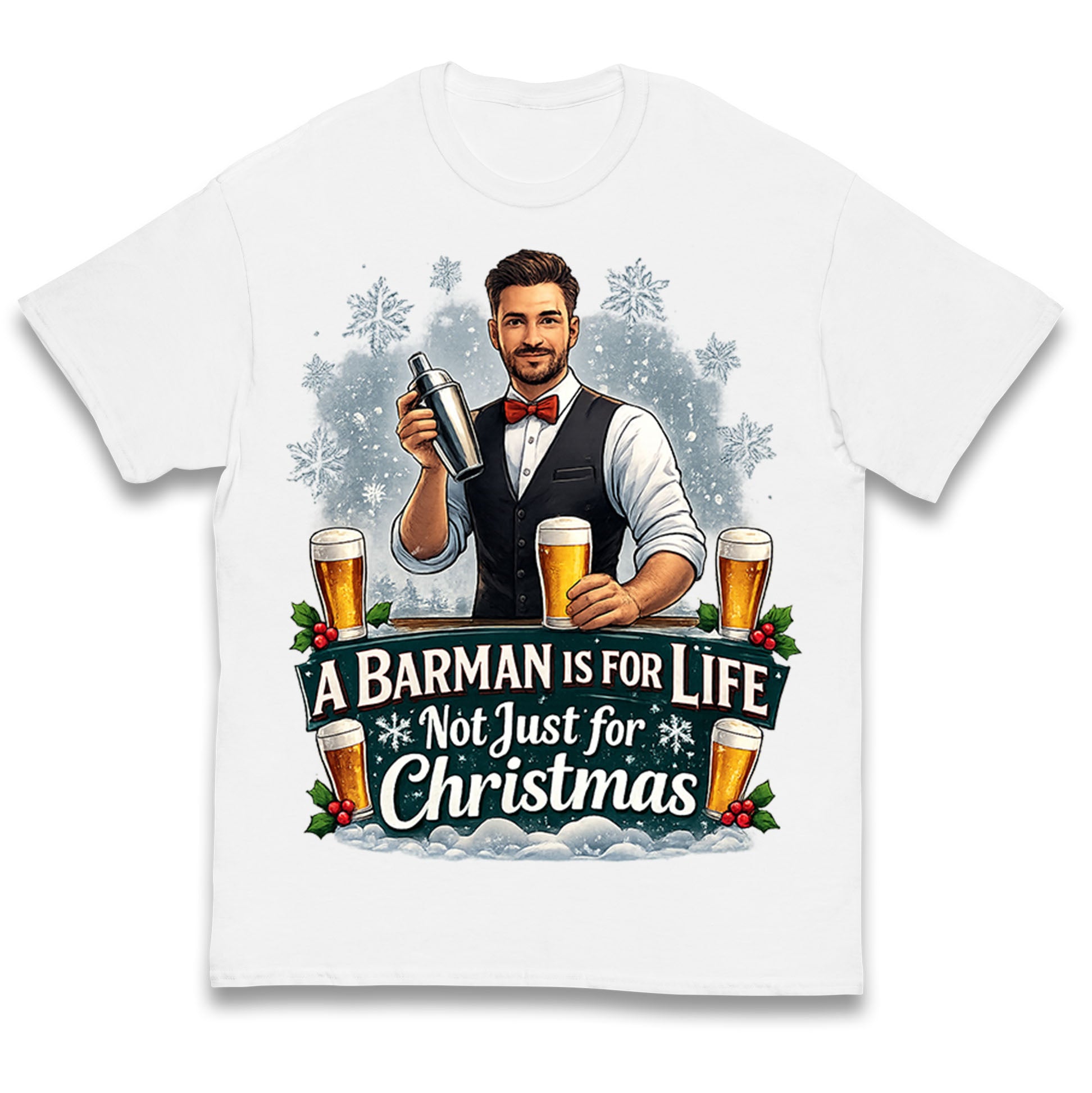Barman Christmas Kids T Shirt