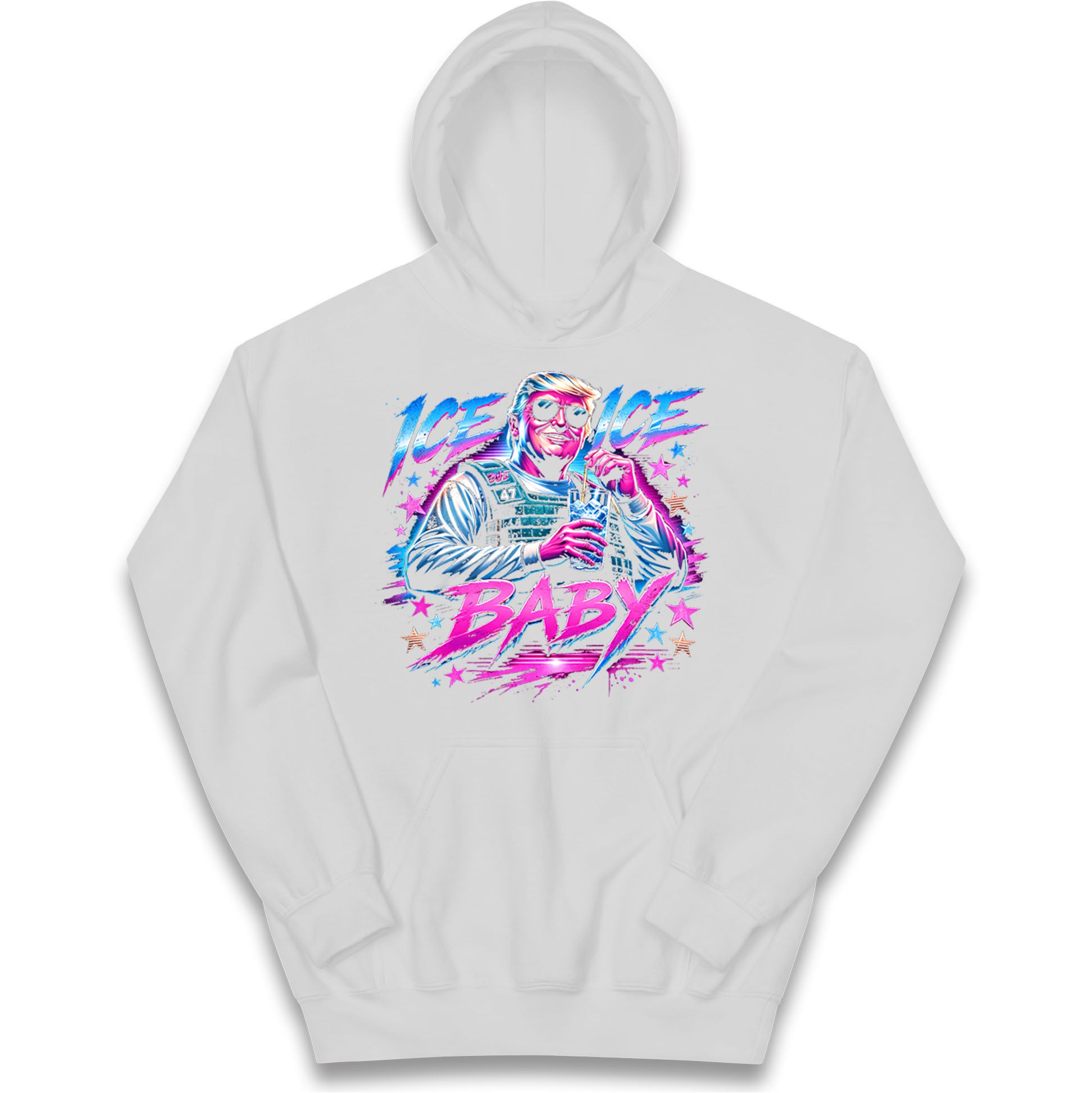 Donald Trump Ice Ice Baby Kids Hoodie