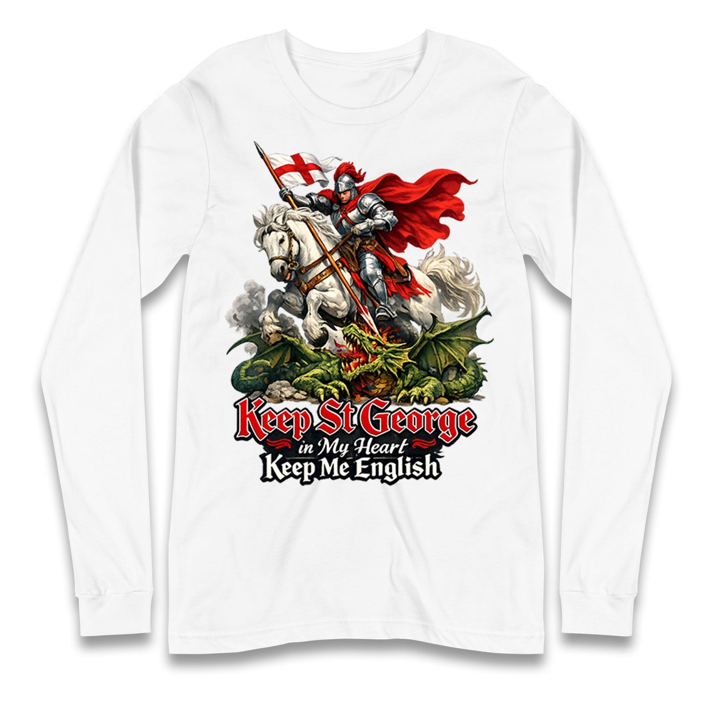 St Georges Day Longsleeve T Shirt