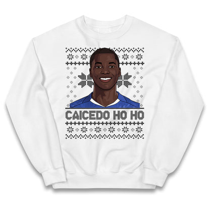 Moises Caicedo Christmas Kids Jumper