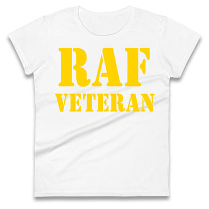 RAF Veteran Ladies T Shirt
