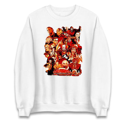 Horror Characters Halloween Unisex Sweatshirt