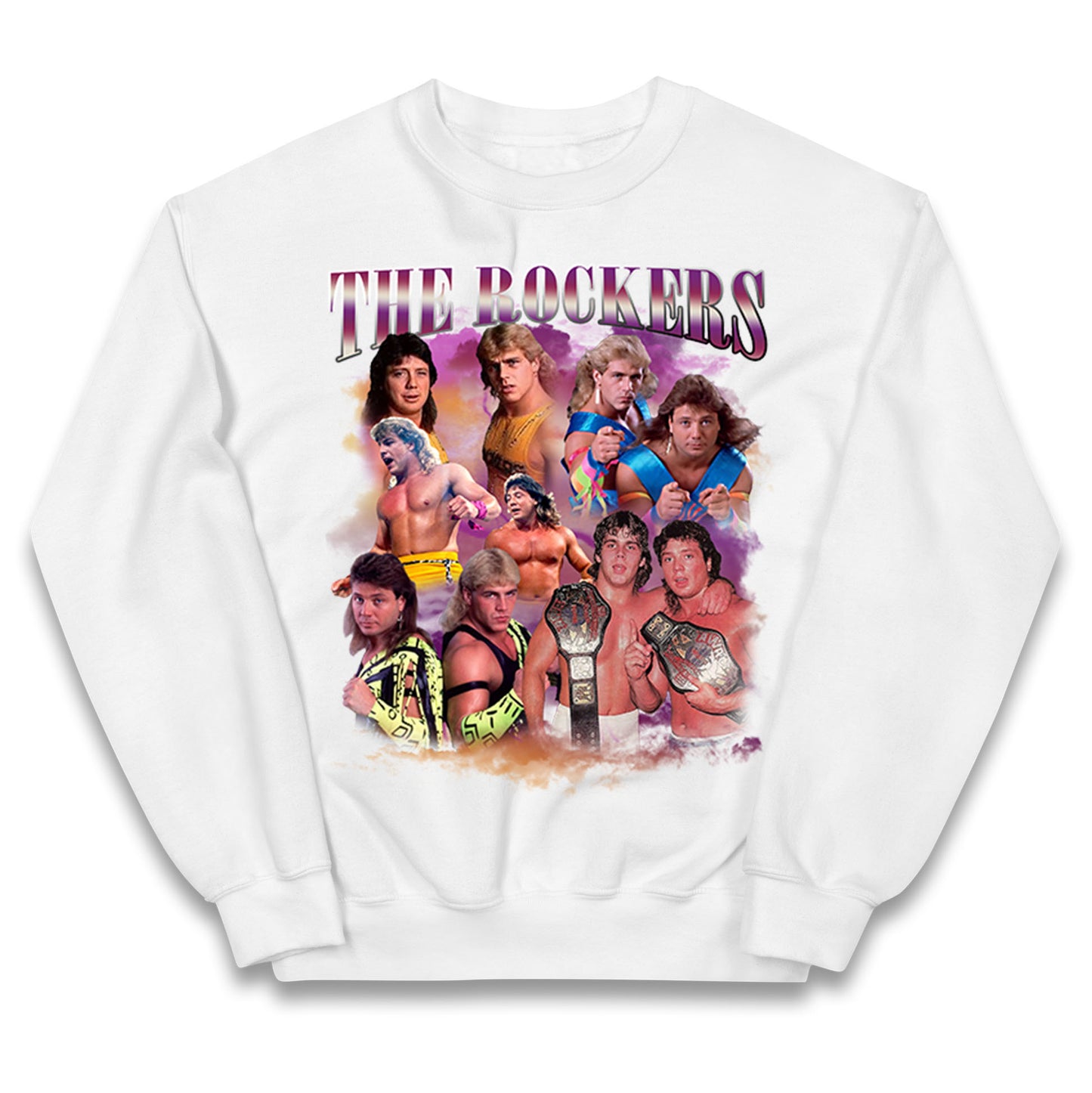 Retro The Rockers Bootleg Wrestling Kids Jumper