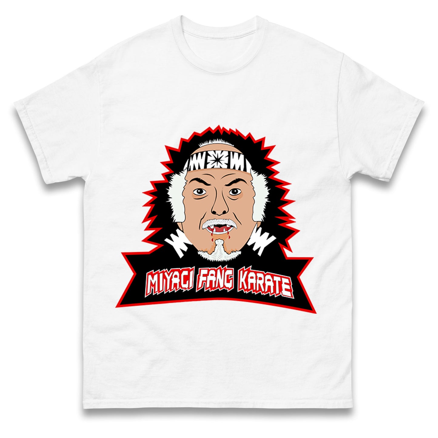 Miyagi Fang Karate Cobra Kai t shirts