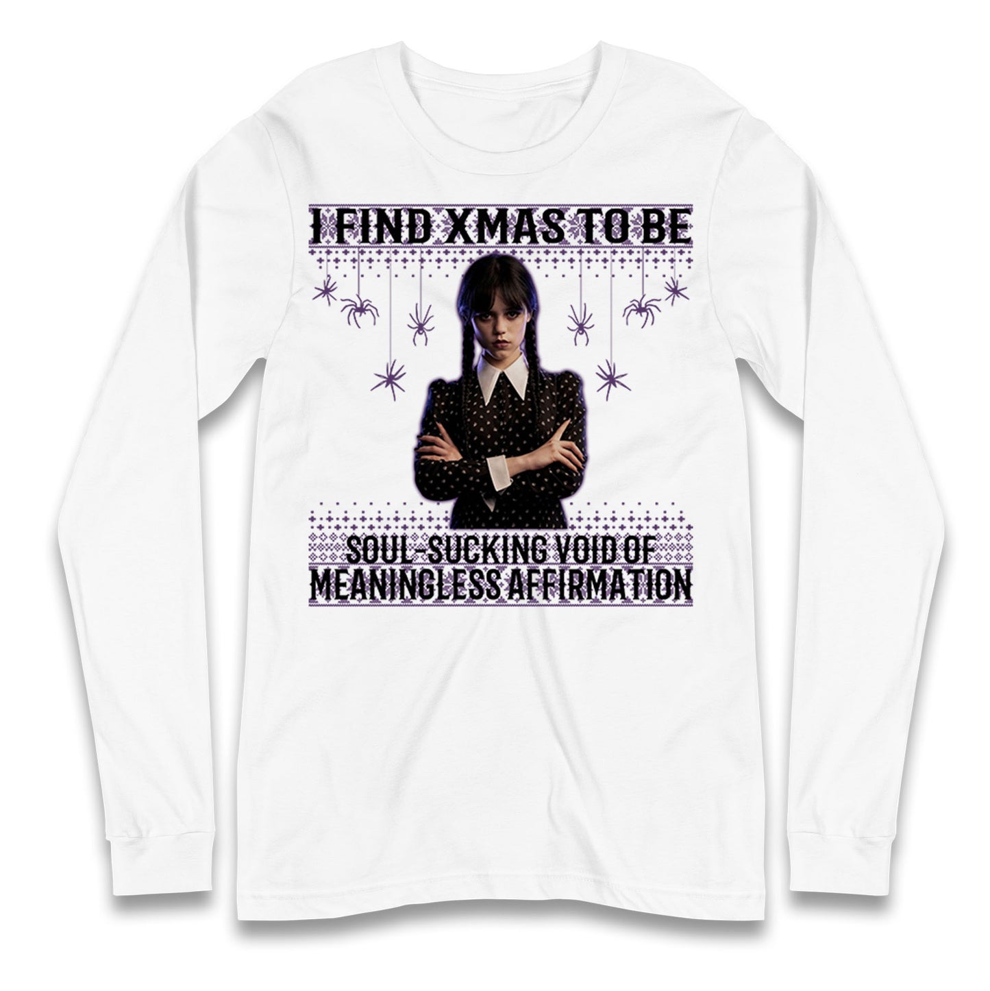 Wednesday Christmas Longsleeve T Shirt