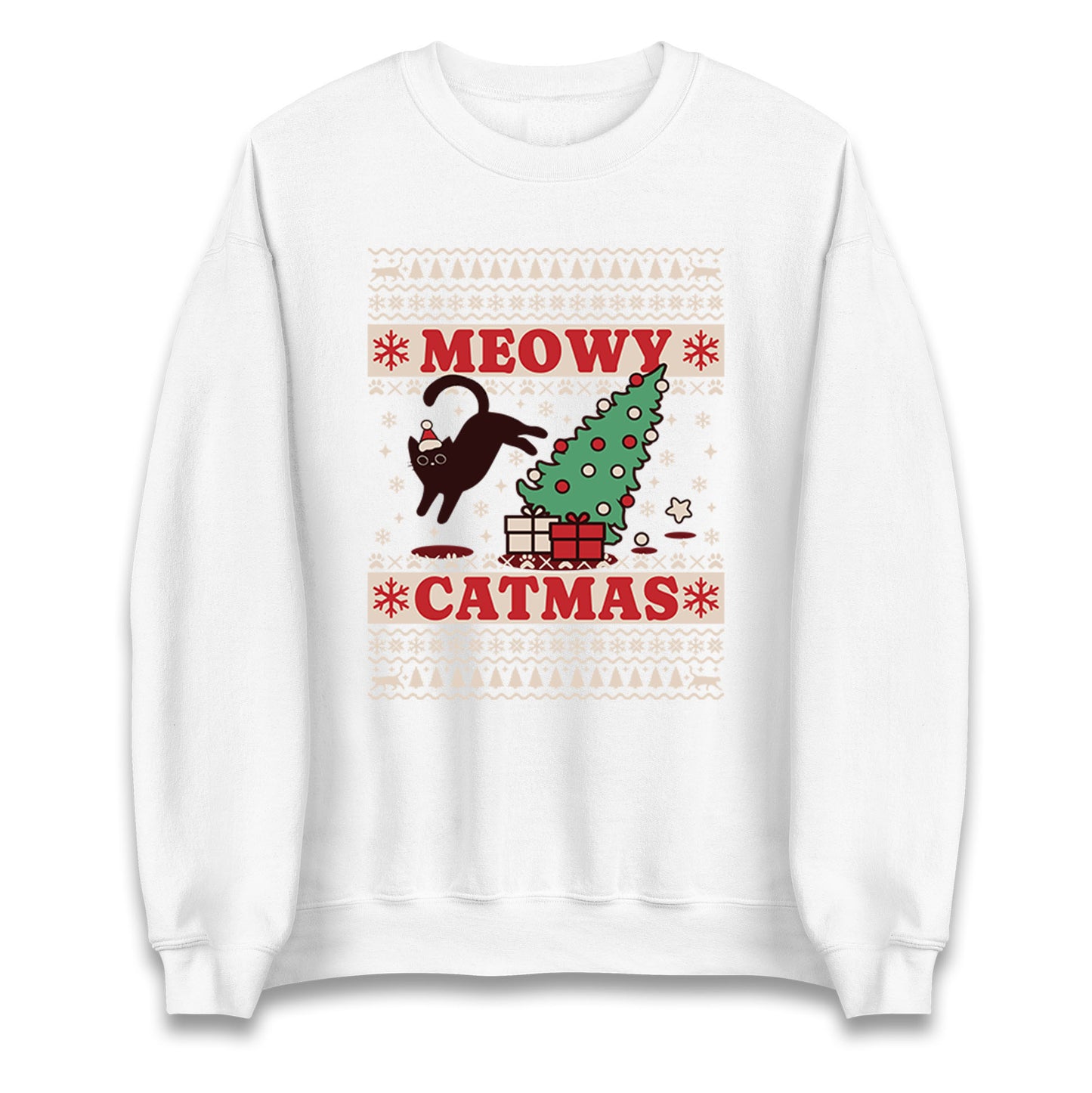 Christmas Cat Jumper