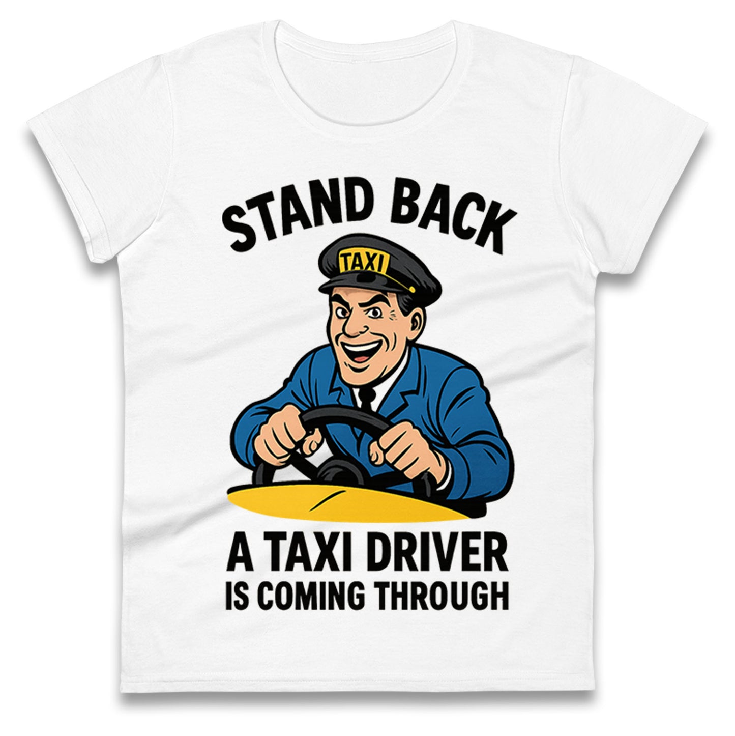 Taxi Driver Ladies T Shirt