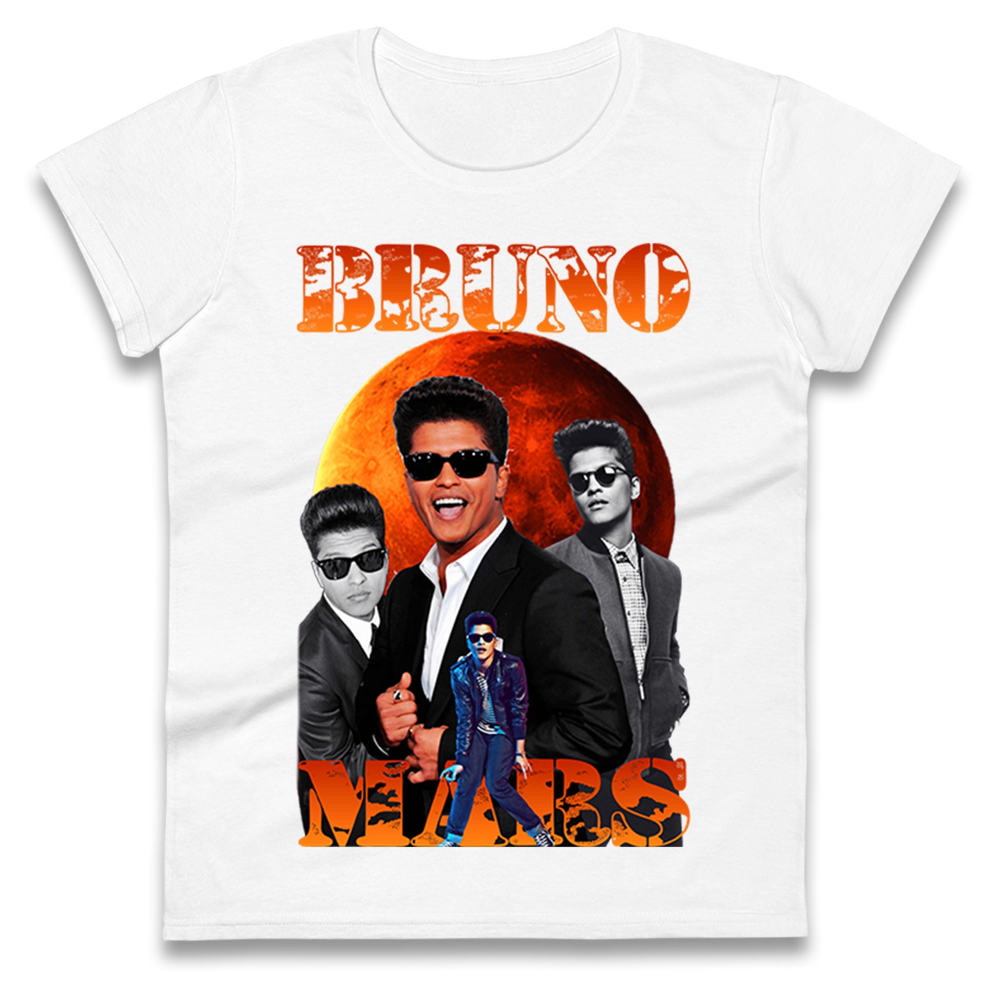 Bruno Mars Ladies T Shirt