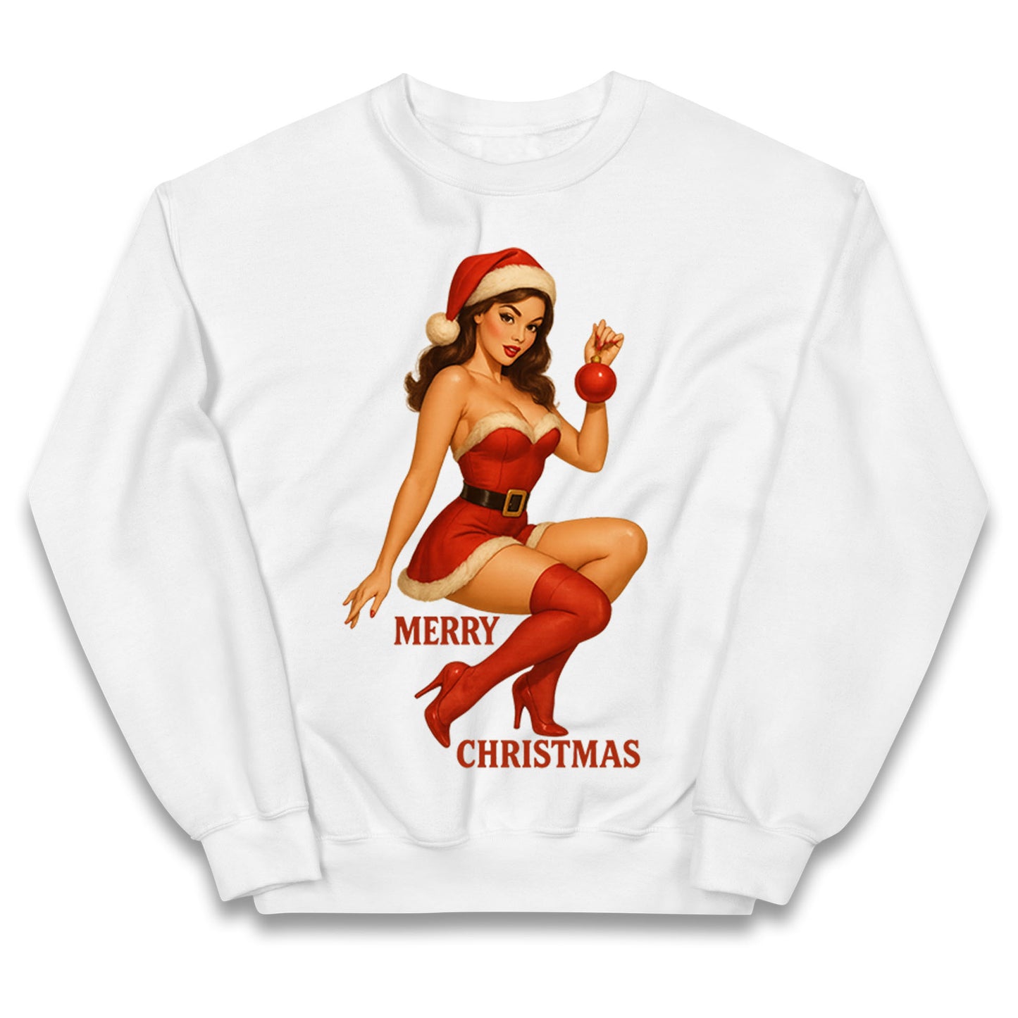 Merry Christmas Sexy Christmas Kids Hoodie
