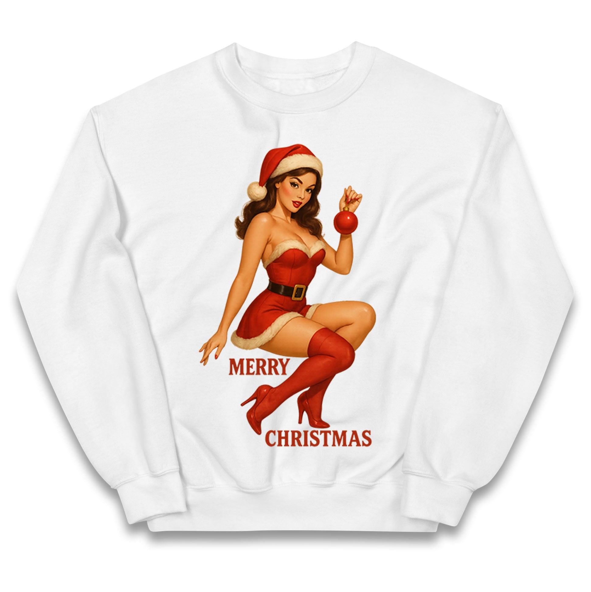 Merry Christmas Sexy Christmas Kids Hoodie

