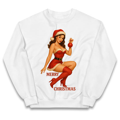 Merry Christmas Sexy Christmas Kids Hoodie
