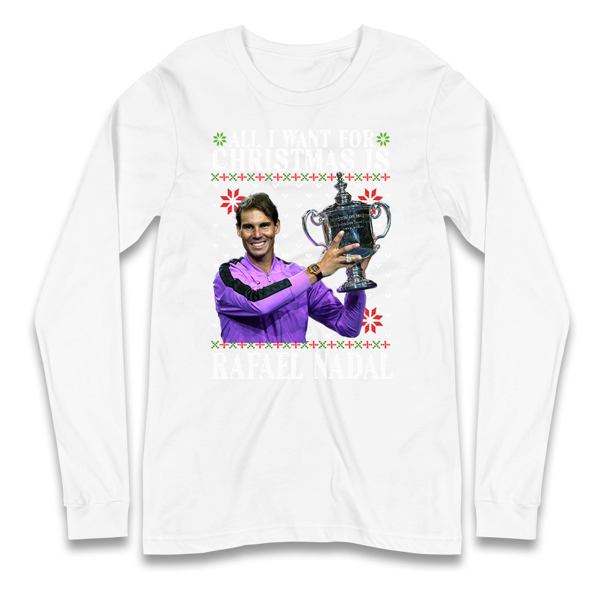 rafael nadal long sleeve t-shirt