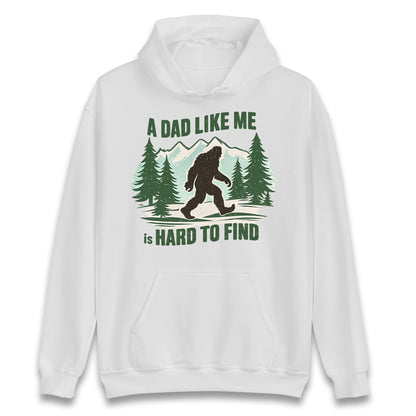 Retro Funny Bigfoot Dad Hoodie