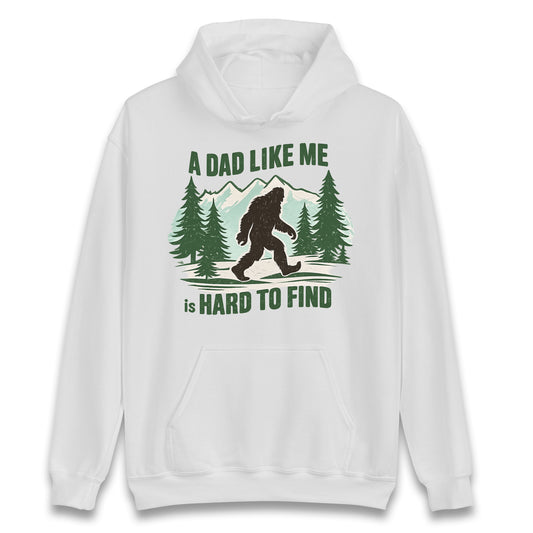 Retro Funny Bigfoot Dad Hoodie
