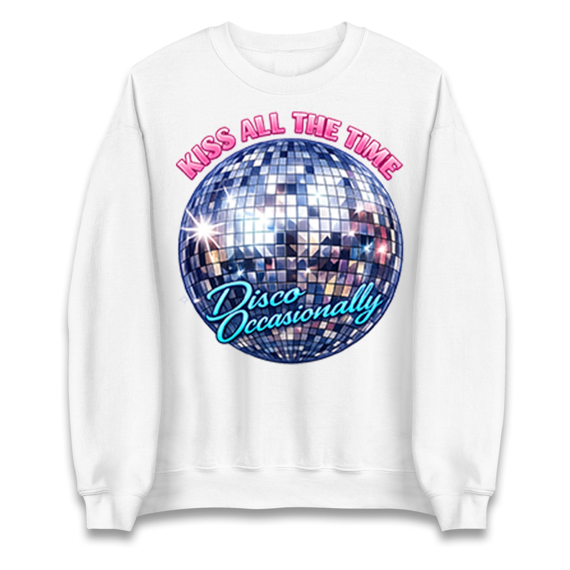 Kiss All The Time Disco Occasionally Jumper
