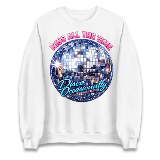 Kiss All The Time Disco Occasionally Jumper