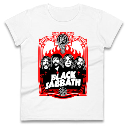 Black sabbath Band Ladies T Shirt 