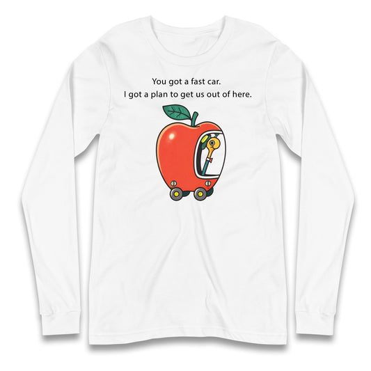 Fast Car Longsleeve T Shirt