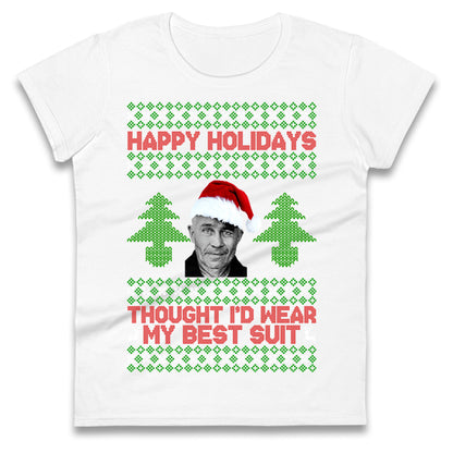 Ed Gein Christmas Ladies T Shirt