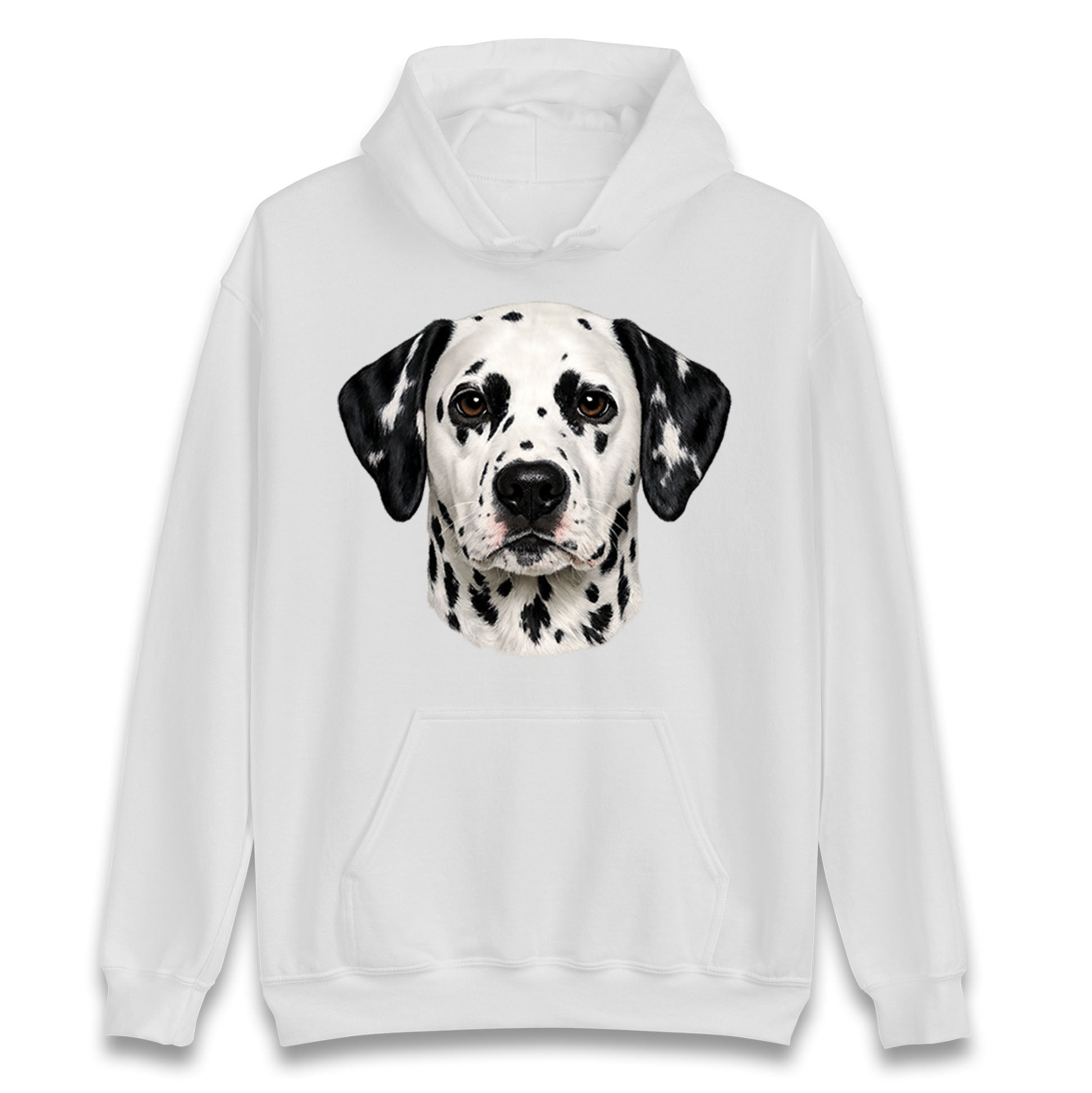 Dalmatian Dog Face Hoodie