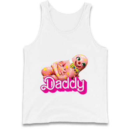 Funny Mr Blobby Daddy 90s Retro Tank Top