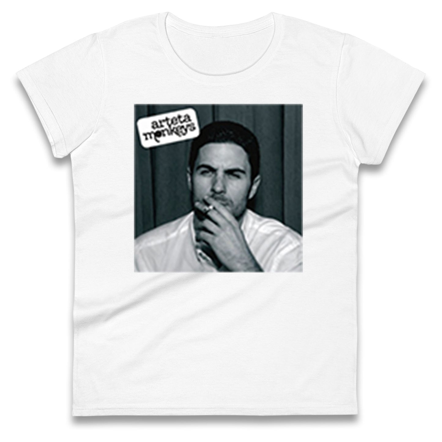Mikel Arteta Arsenal Arctic Monkeys Ladies T Shirt