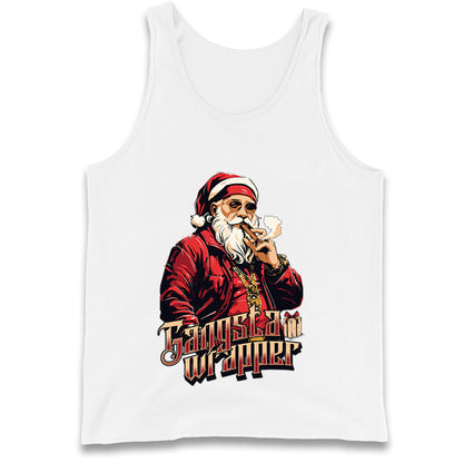 Santa Claus Gangster Tank Top