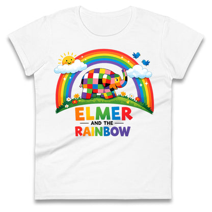 Elmer And The Rainbow Ladies T Shirt 