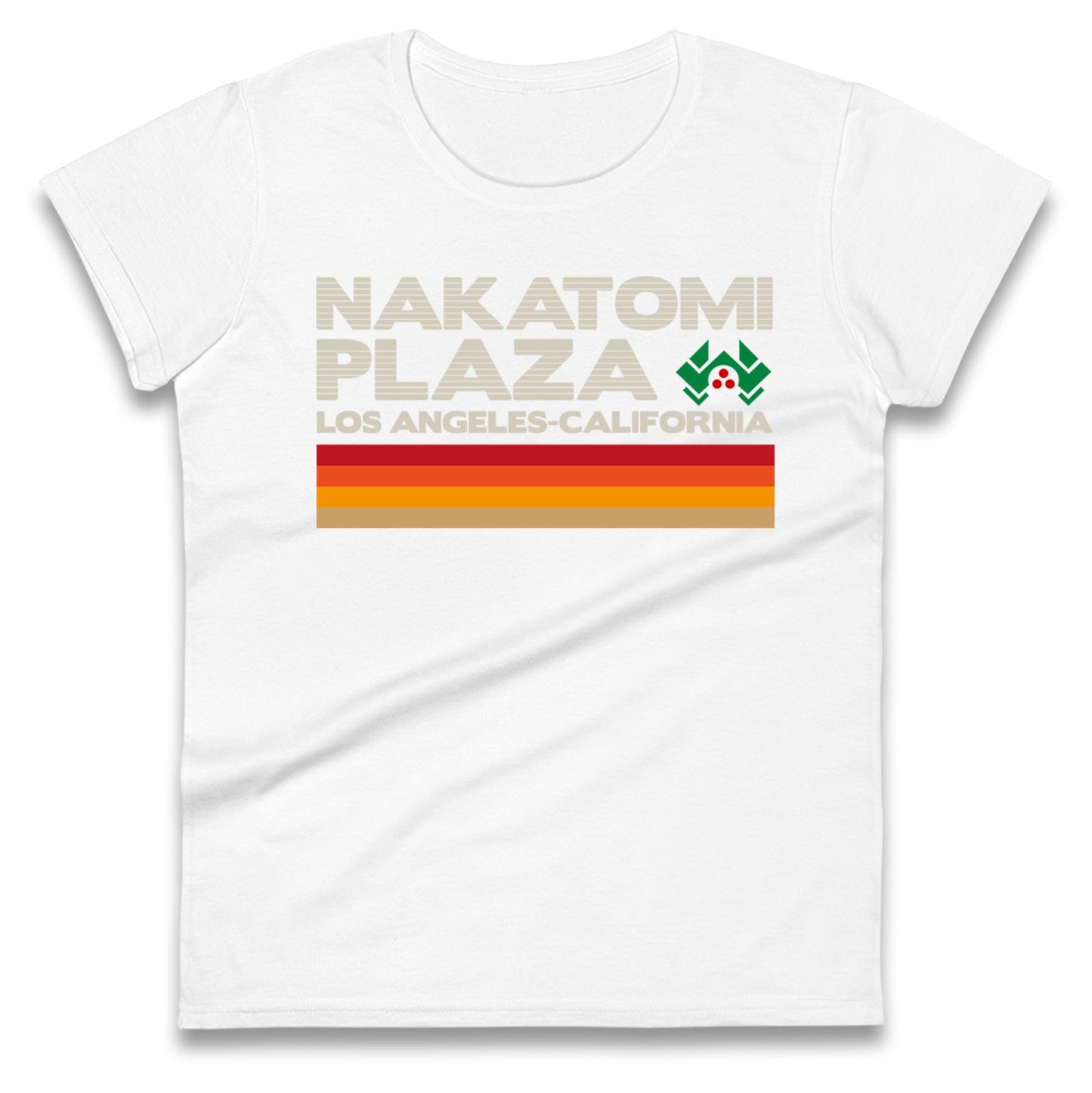 nakatomi plaza vintage womens t shirt