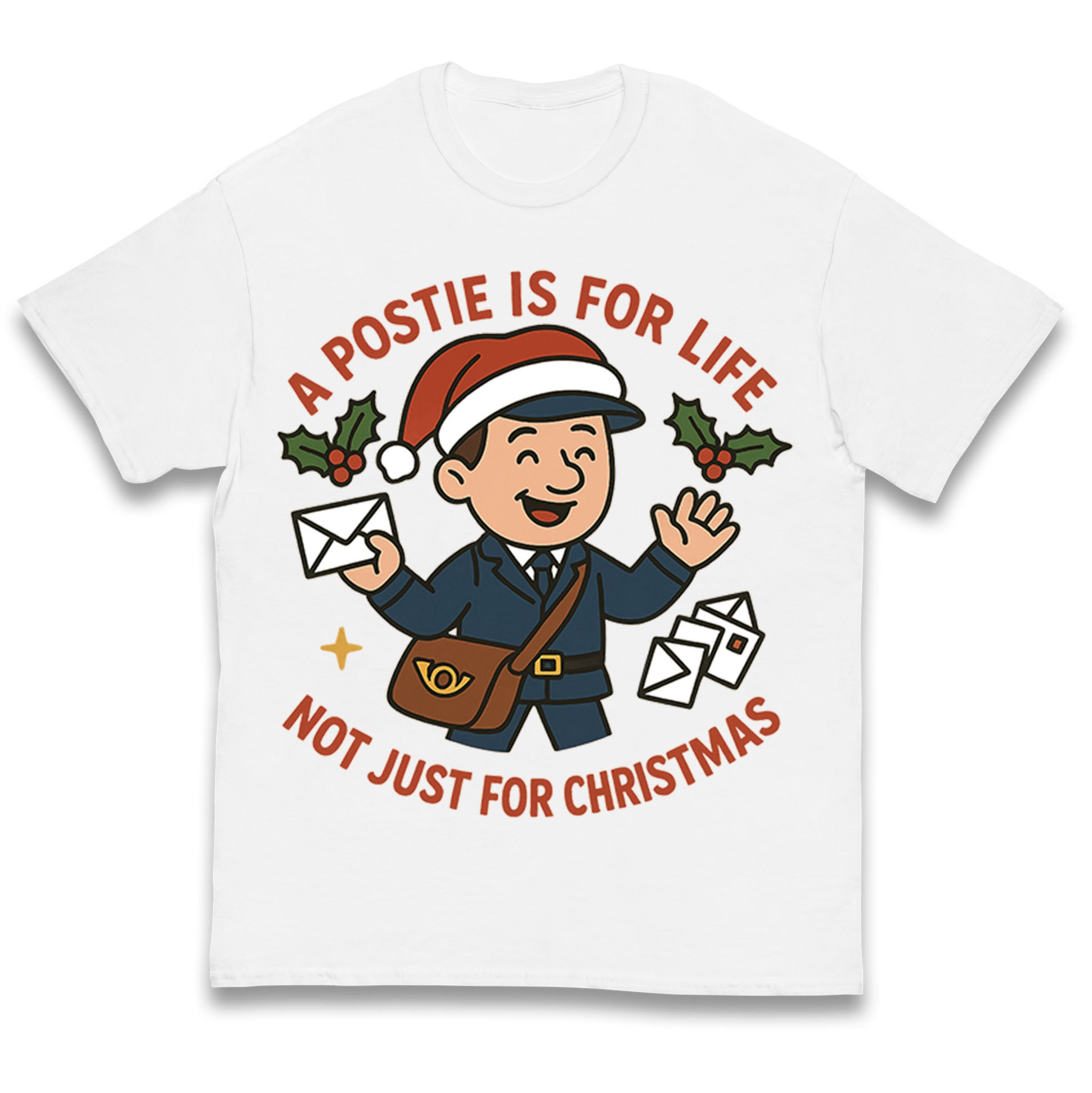 Postie Christmas Kids T Shirt
