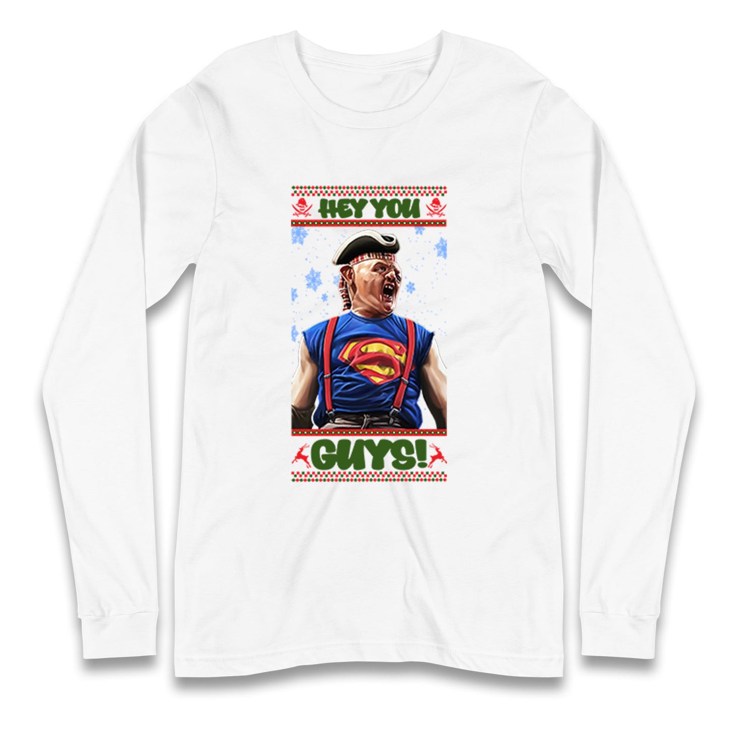 sloth christmas long sleeve t shirt