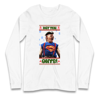 sloth christmas long sleeve t shirt