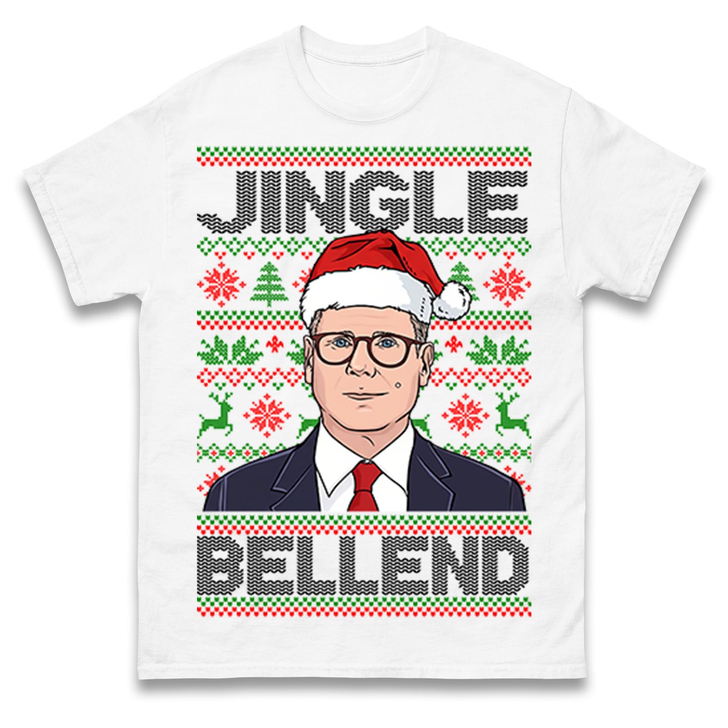 Keir Starmer Jingle Bell End T Shirt 