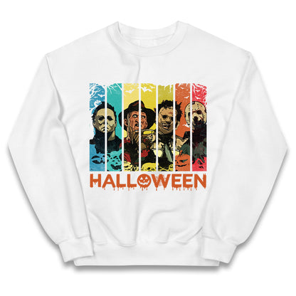Vintage Villains Halloween Kids Jumper