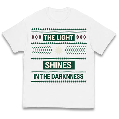 The Light Shines in the Darkness Kids T Shirt