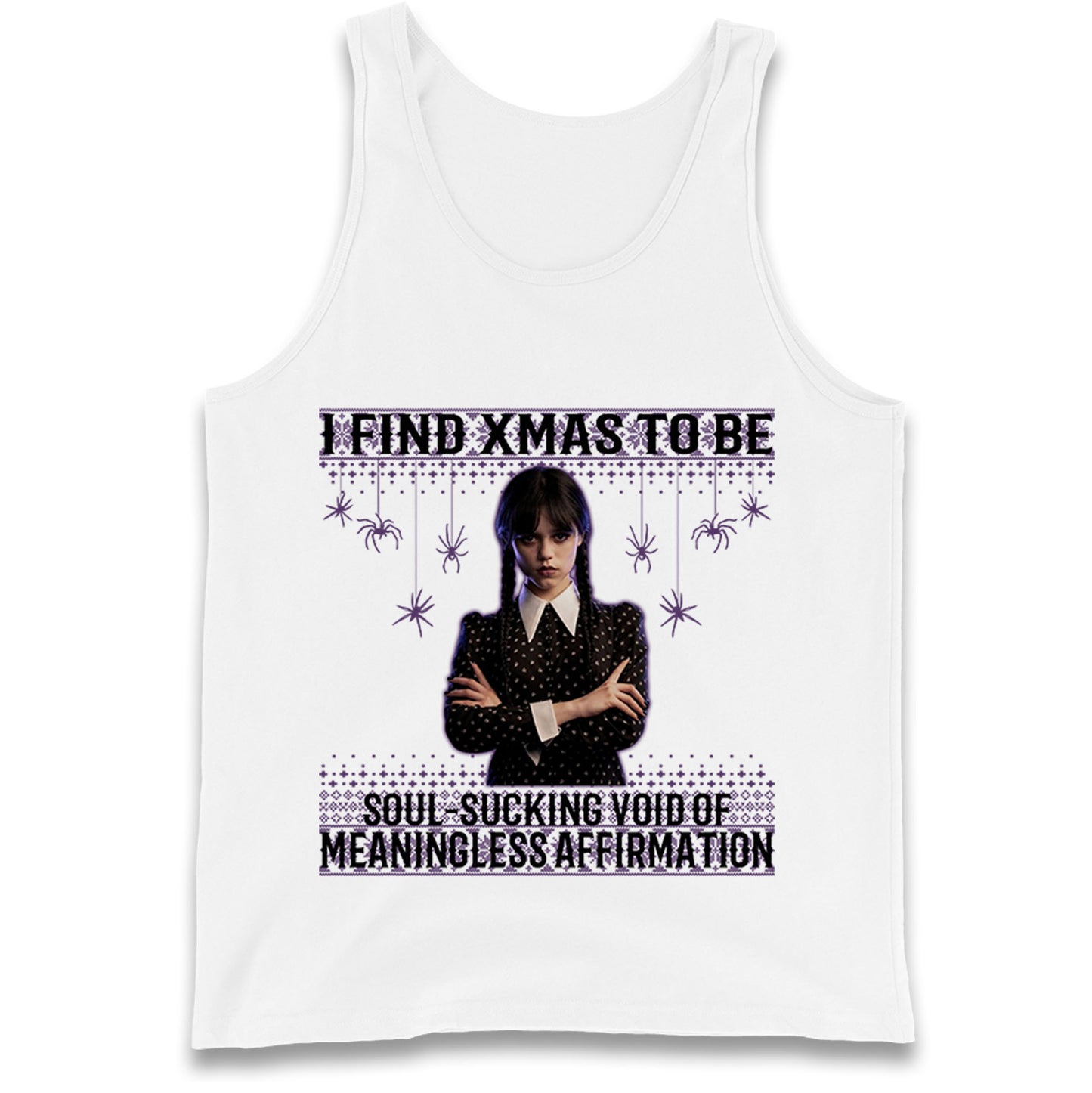 Wednesday Christmas Tank Top