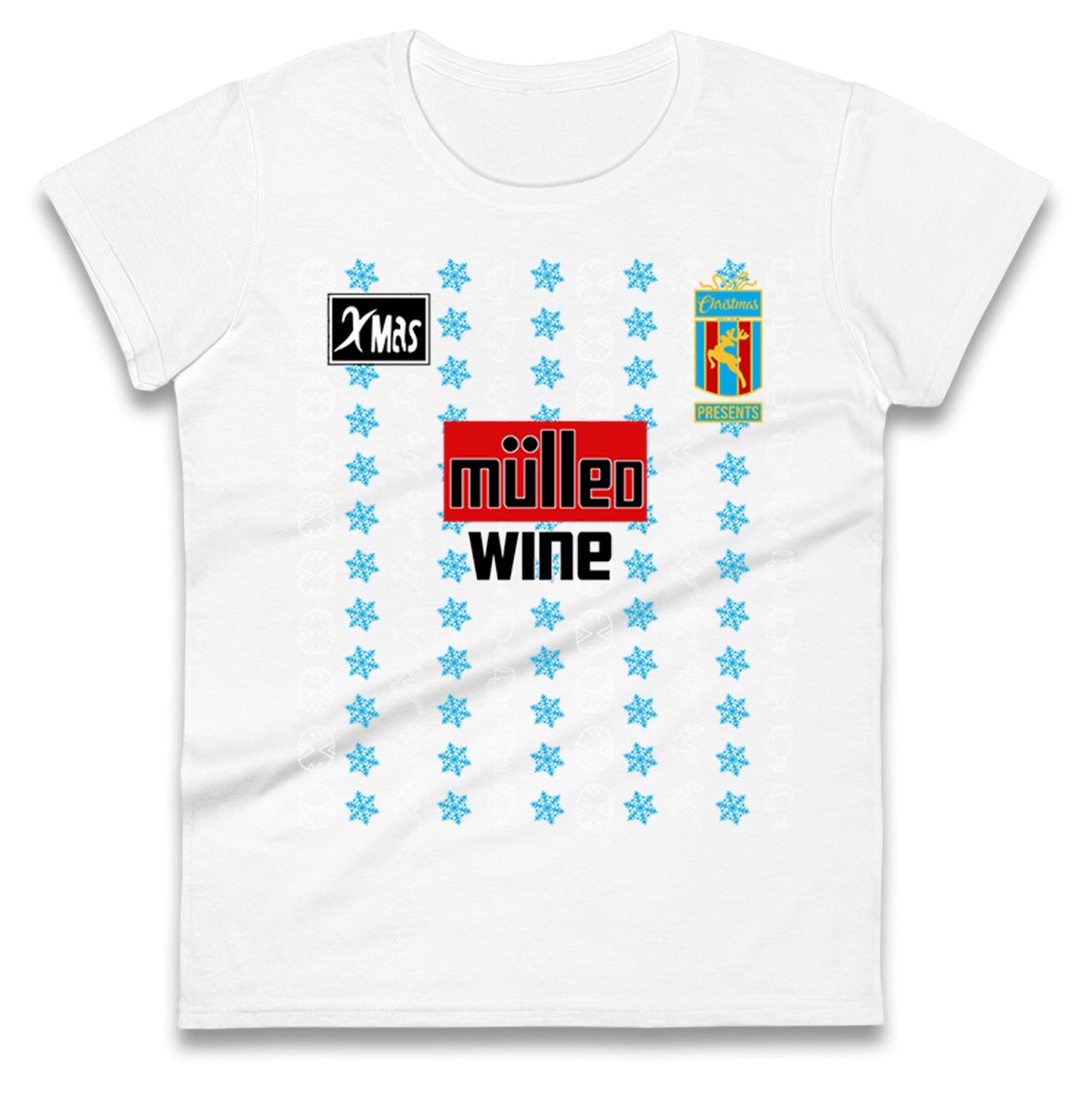 AVFC Christmas Ladies T Shirt