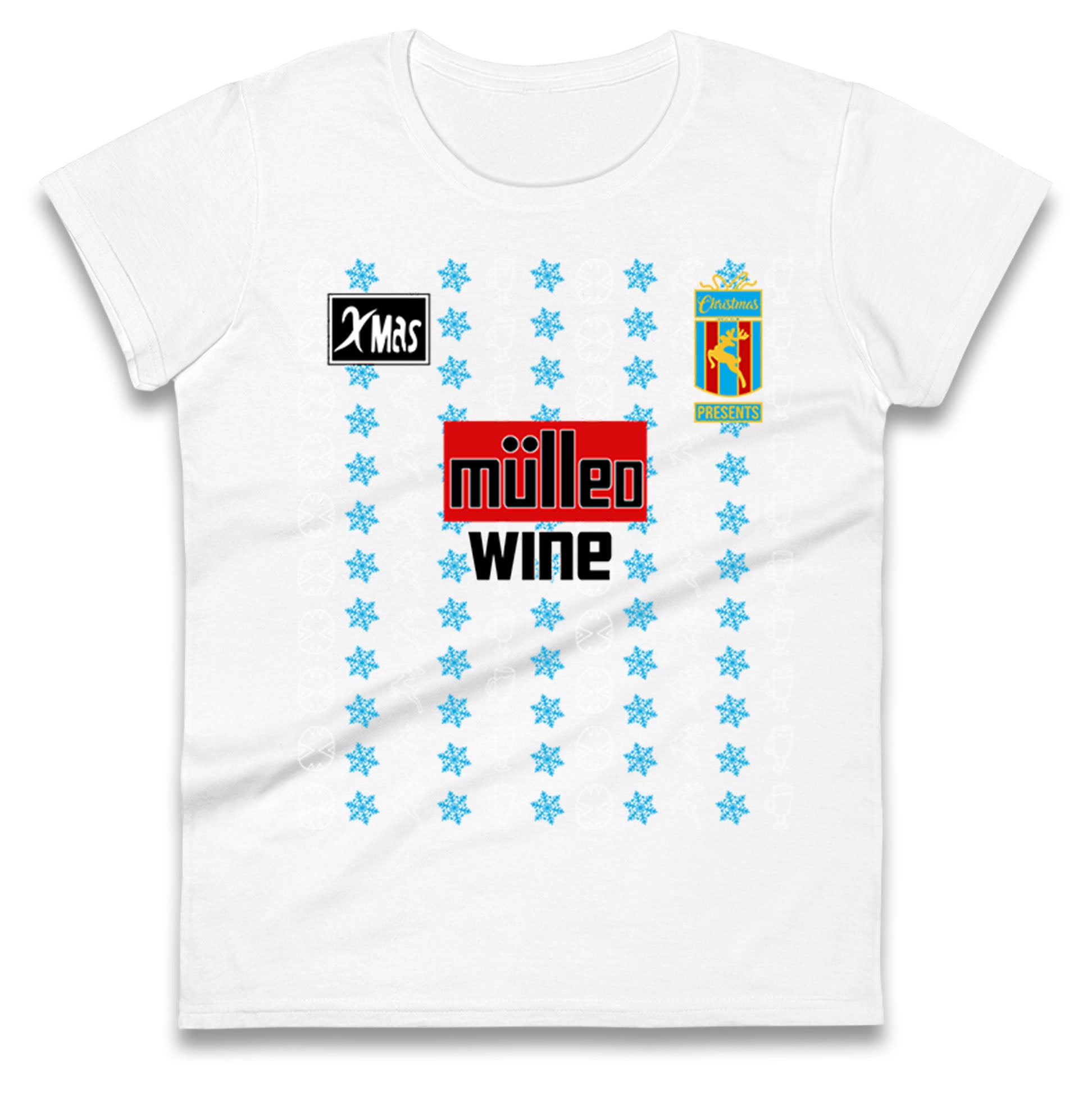 AVFC Christmas Ladies T Shirt
