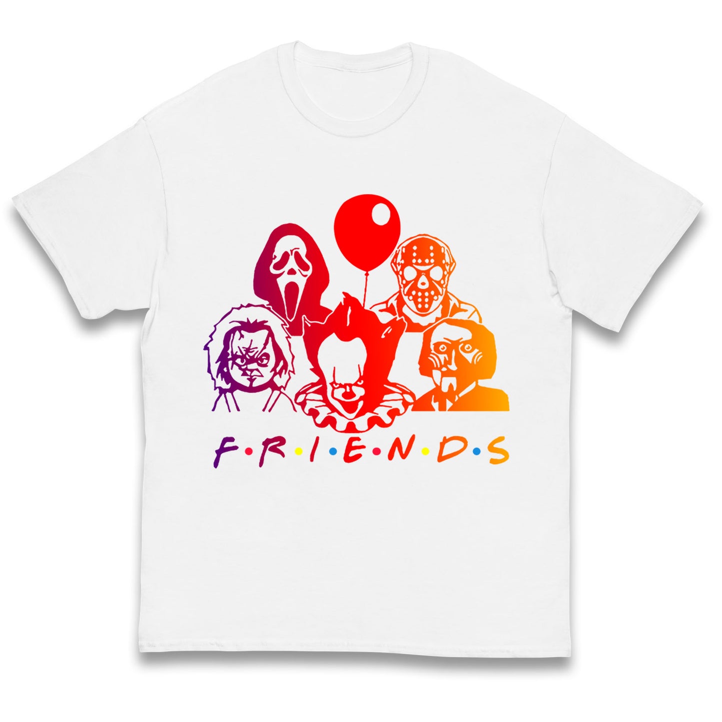 Super Villains Friends Halloween Kids T Shirt